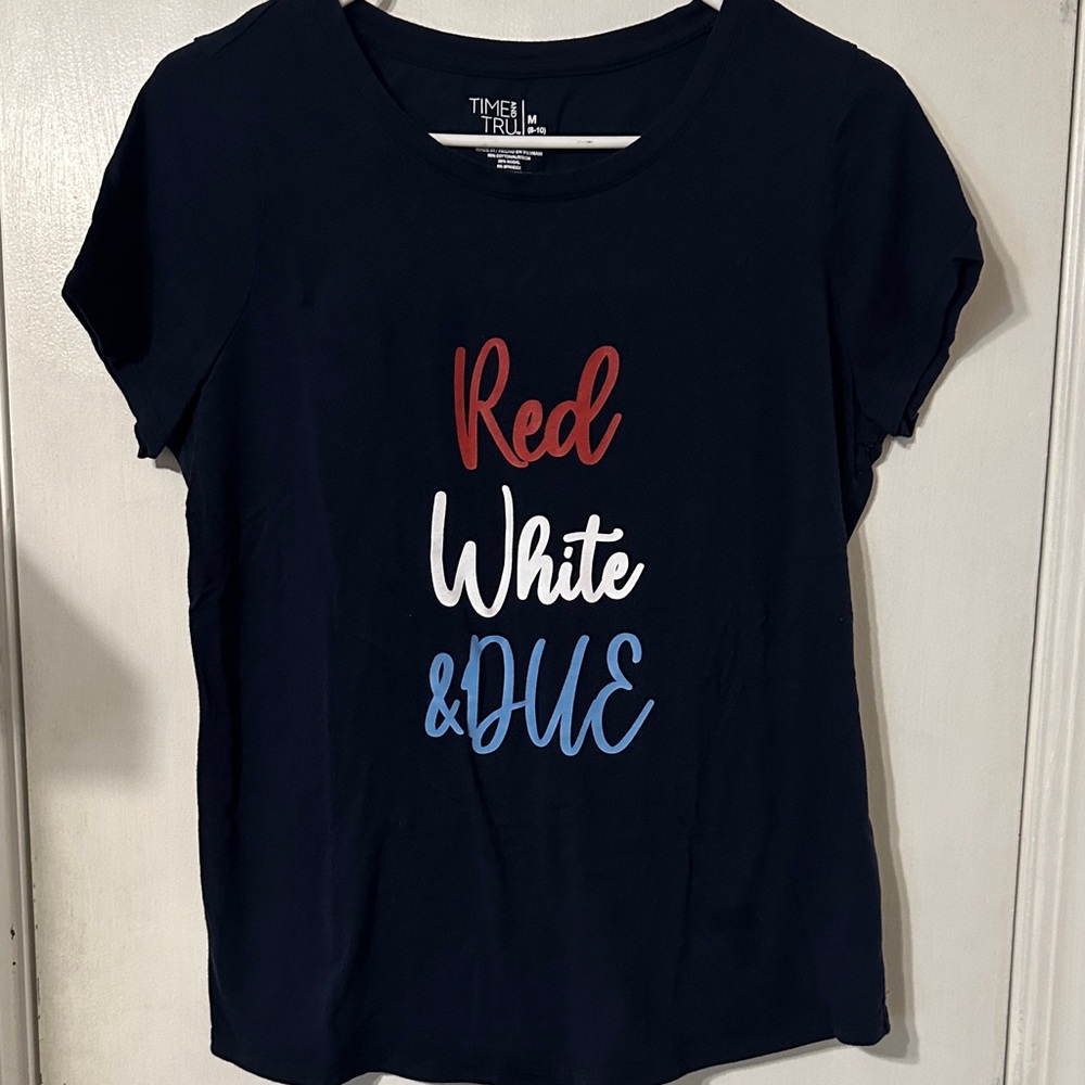 Maternity Red White & Due
